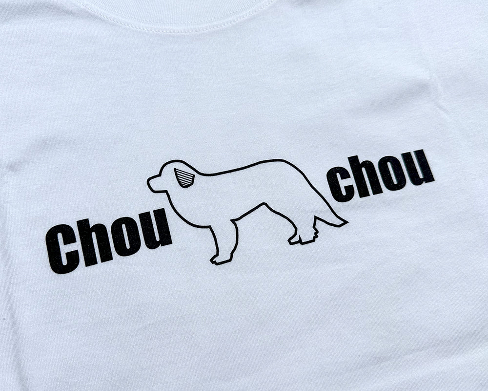 Chouchou LOGO TシャツWHITE